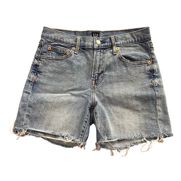 Gap Cut off Jean Shorts Size 26 - Picture 1 of 10
